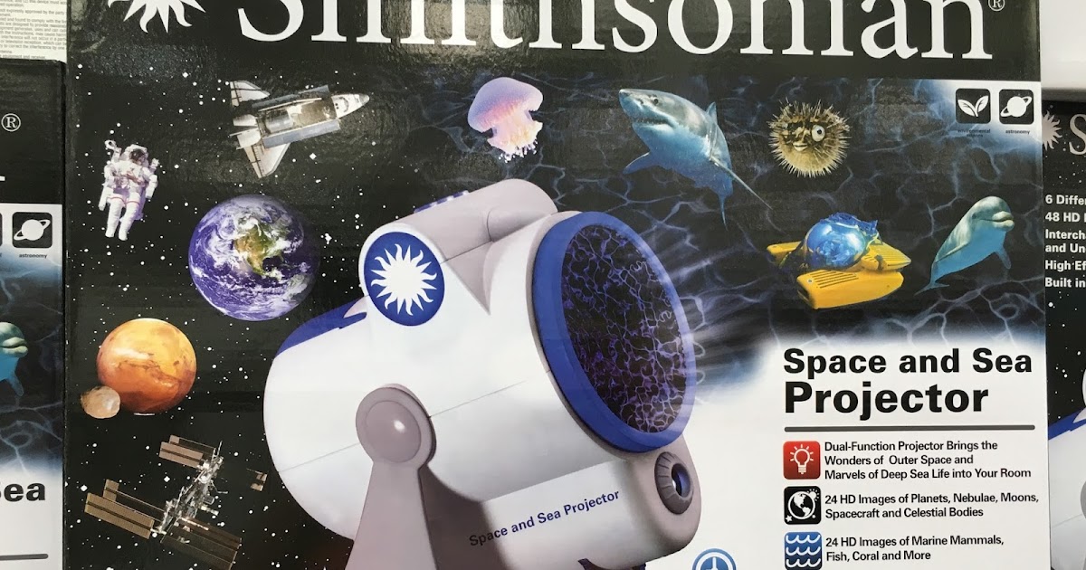Smithsonian Space and Sea Projector Costco Weekender