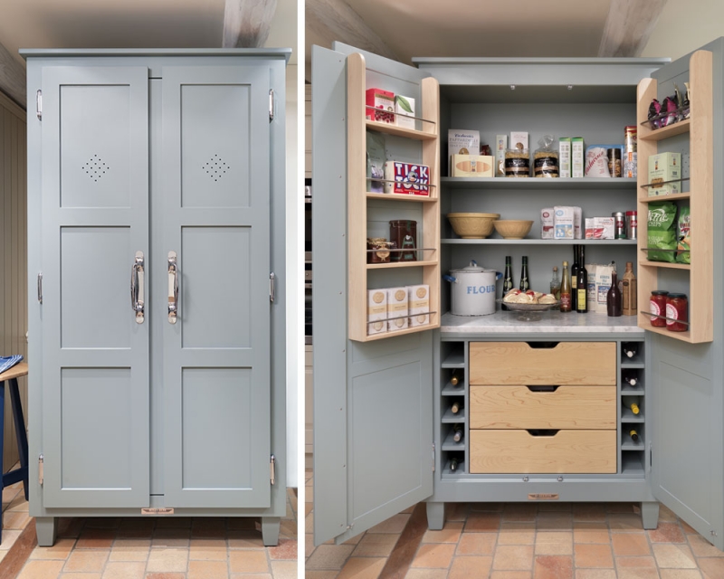 Decorated Mantel: Ten Kitchen Pantries Worth Copying