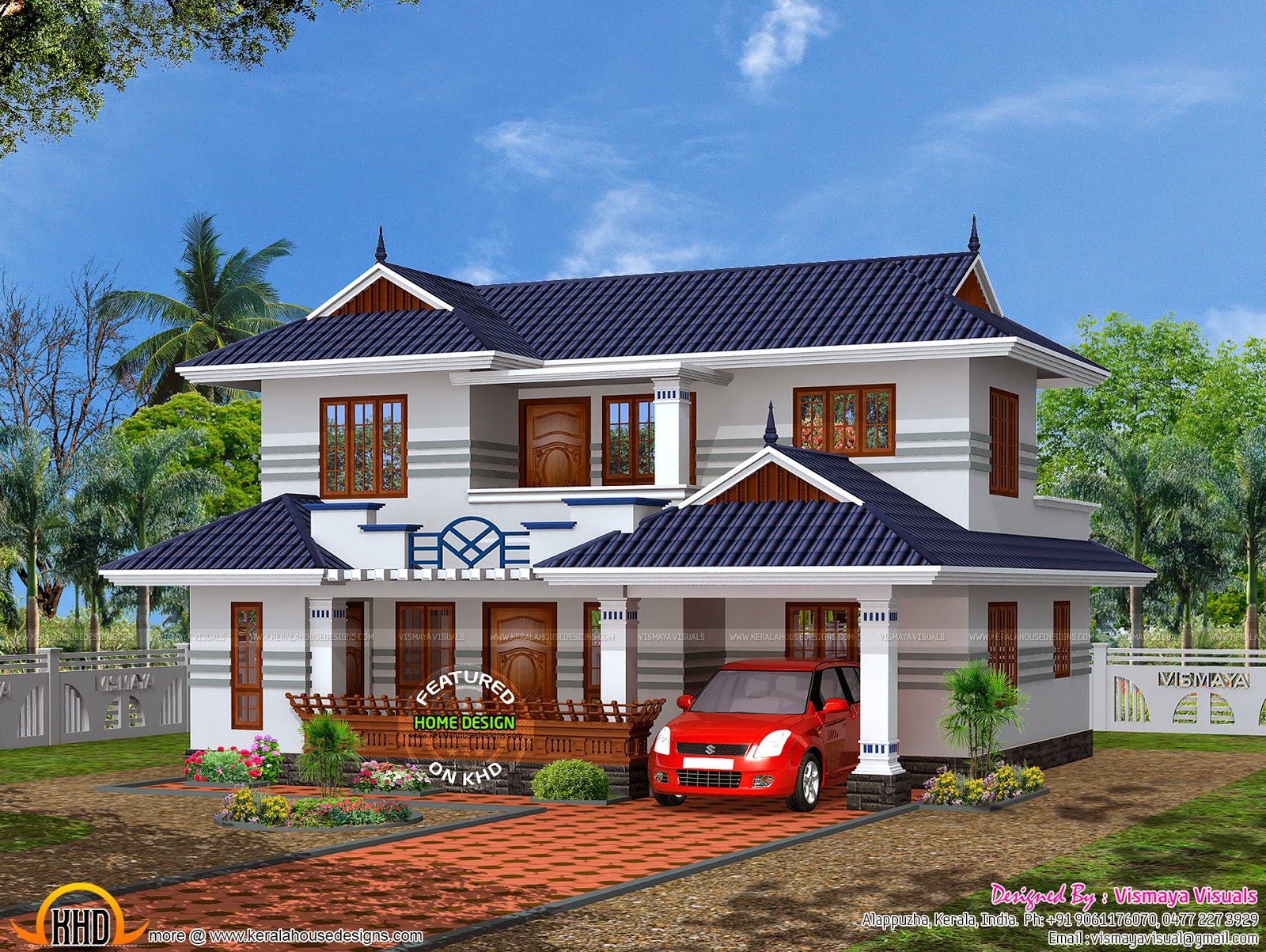 Typical Kerala house plan Kerala home design and floor 