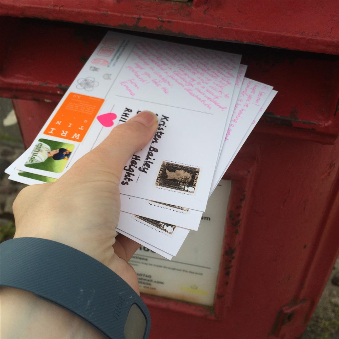 emuse Sending postcards