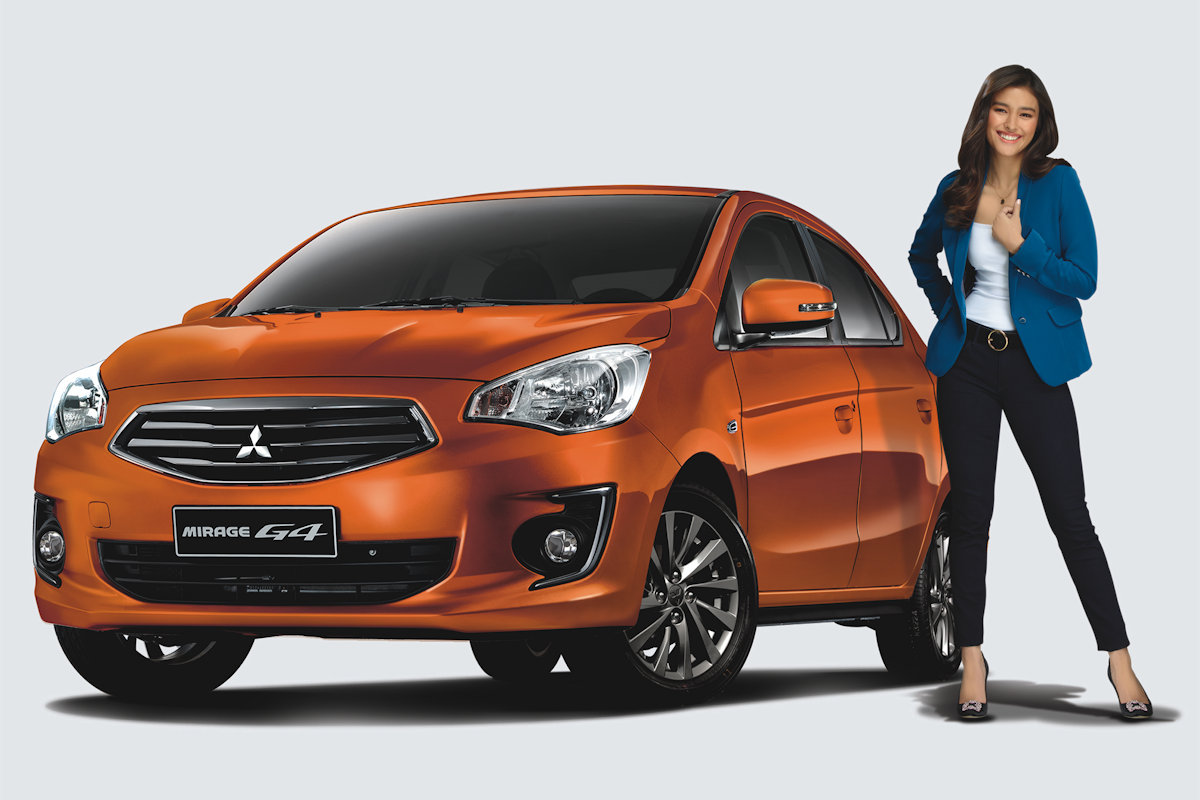 Liza Soberano Is The New Face Of The Mitsubishi Mirage G4