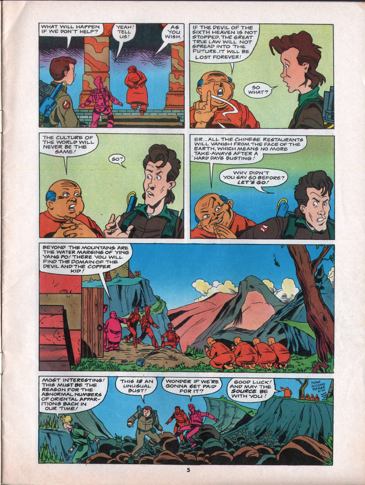 Read online The Real Ghostbusters comic -  Issue #58 - 5