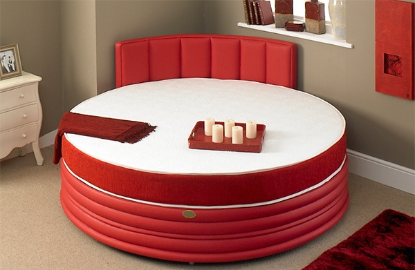 Desain Tempat Tidur Modern berbentuk Lingkaran