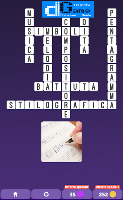 Soluzioni One Clue Crossword livello 13 schemi 9 (Cruciverba illustrato)  | Parole e foto