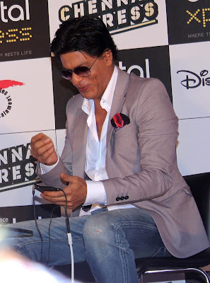 Shahrukh Khan at Chennai Express Game Launch event