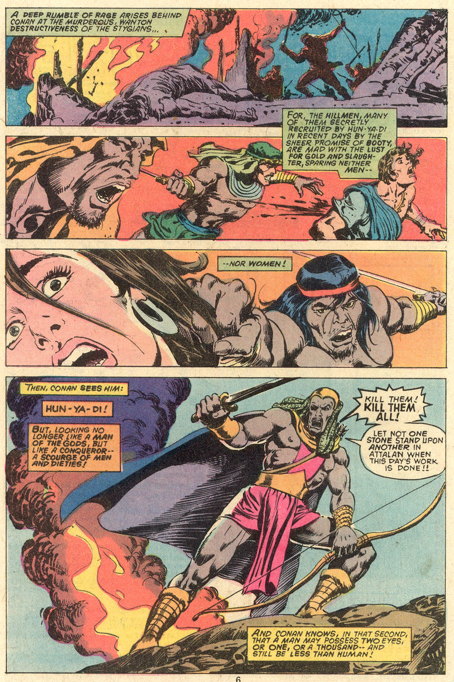 Read online Conan the Barbarian (1970) comic -  Issue #81 - 5
