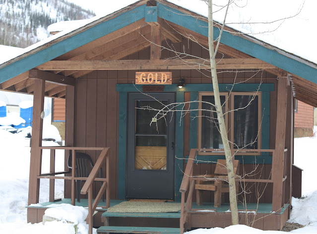 Gold Cabin for overnight stay at Chena Hot Springs Resort