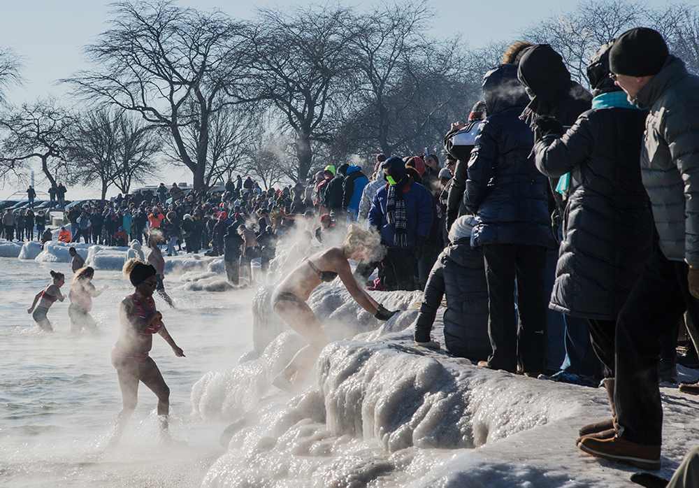 Urban Wilderness Polar Bear Plunge A New Year's Day tradition at