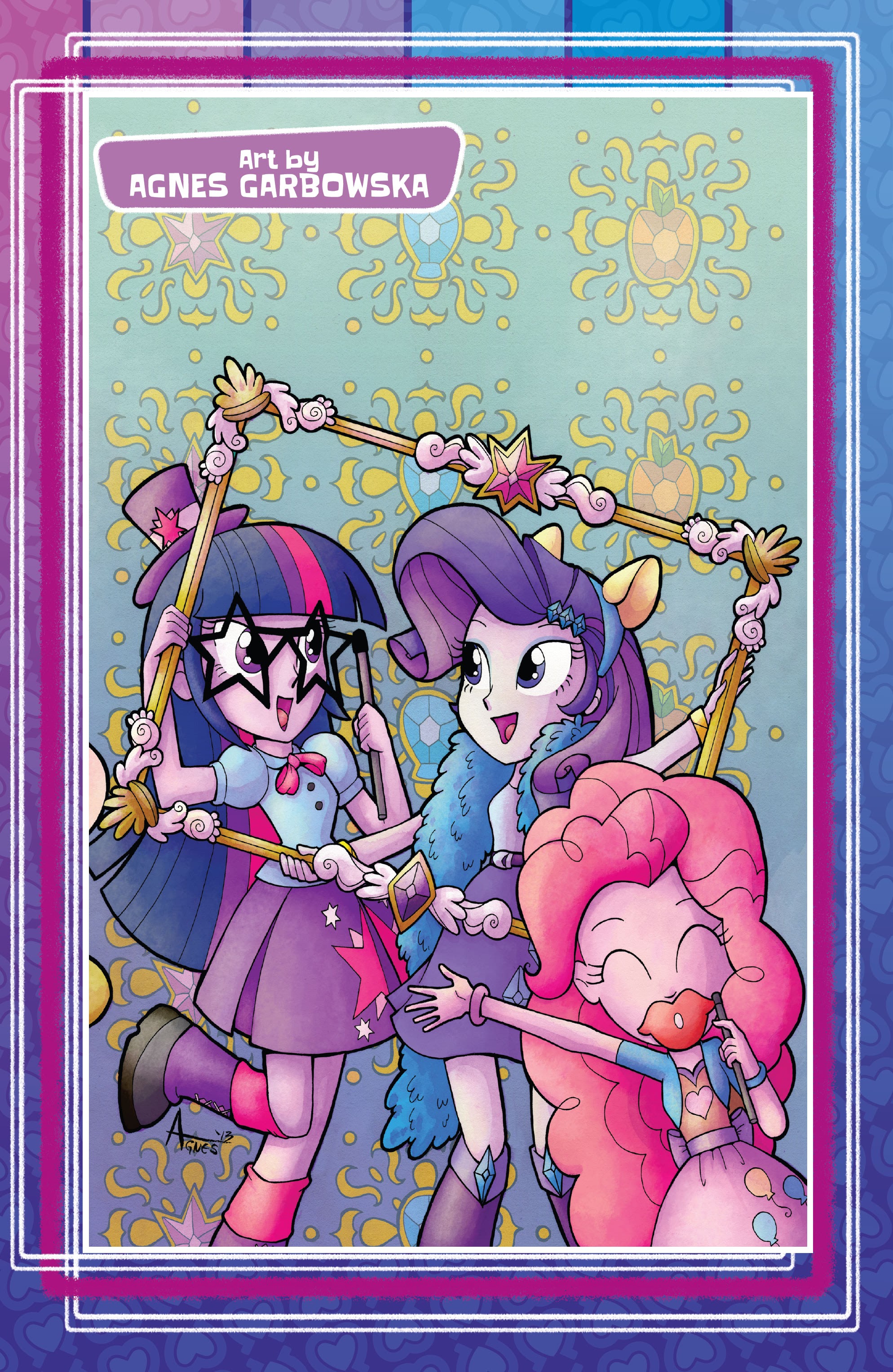 Read online My Little Pony Equestria Girls: Canterlot High: March Radness comic -  Issue # Full - 43
