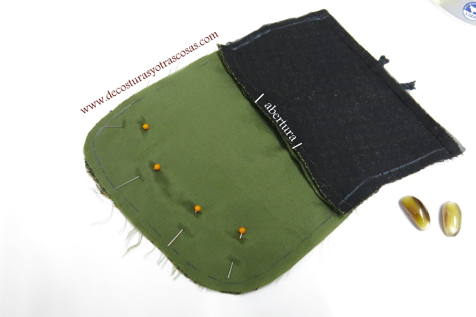 Накладной карман с цельнокроеным клапаном