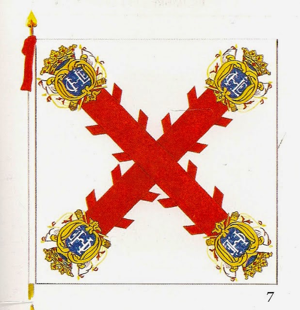 Bandera del Batallón de Infantería de Concepción