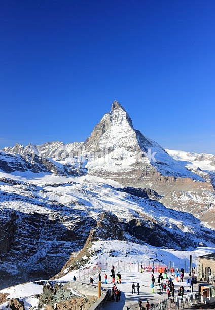 Matterhorn Zermatt Switzerland / Italy At. 4.478 meters (14,692 feet)