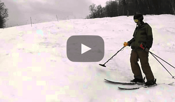 This is What Happens When You Bring a Metal Detector to a Ski Resort