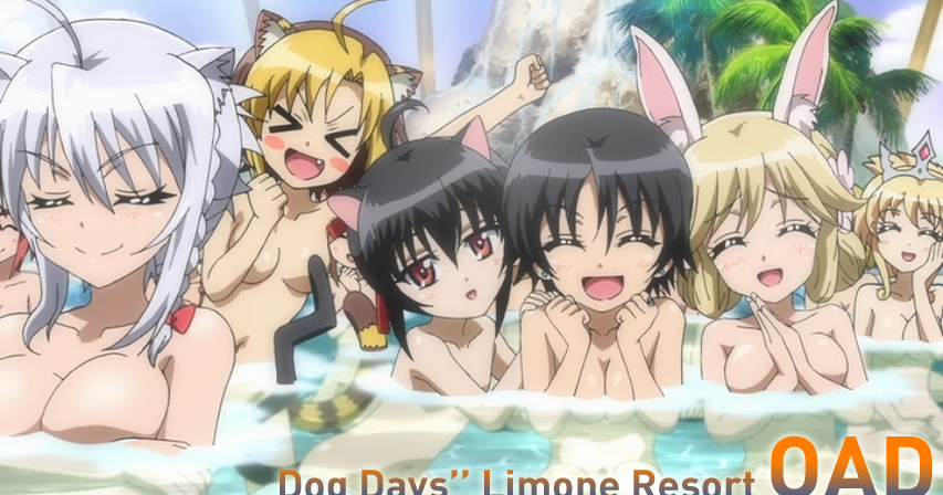 Dog Days'': Limone Resort Tenbou Onsen! · AniList