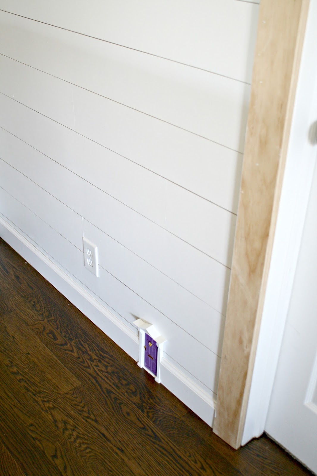 How to Plank a Shiplap Accent Wall for Cheap Thrifty Decor Chick