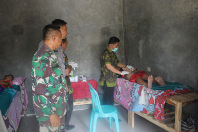 SUNATAN MASSAL DALAM TMMD SENGKUYUNG TAHAP II TA.2018 KODIM 0725/SRAGEN