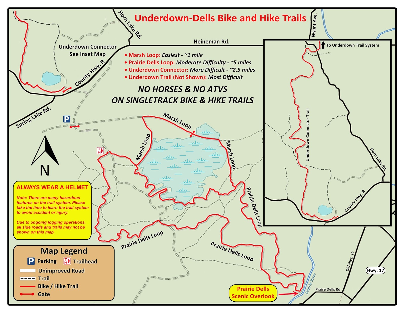 Northwoods Ice Age Trail Fall Color Hike and Trail Grand Opening