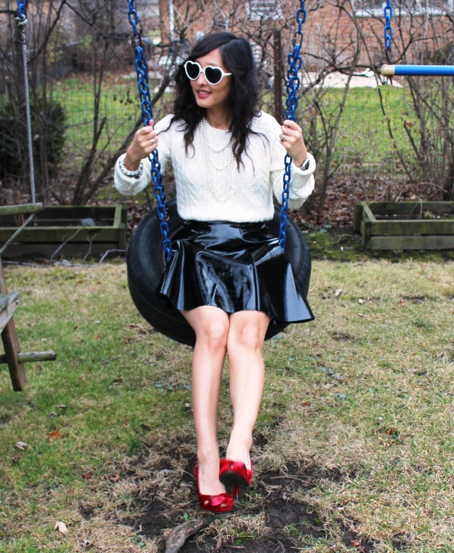 A PATENT LEATHER SKIRT?! BUT HOWEVER DID YOU KNOW?! - THE COVERT BOUTIQUE