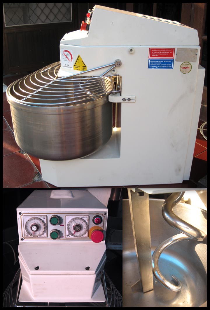 2nd MACHINE Bakery Mixer, Sprint/30, Sottoriva