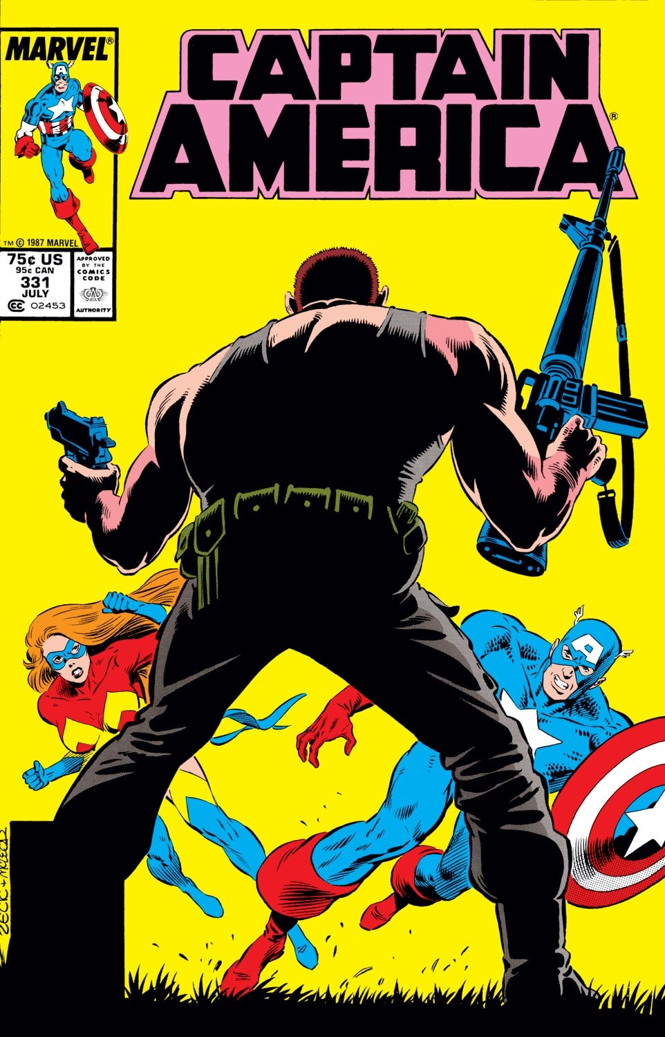 Read online Captain America (1968) comic -  Issue #331 - 1