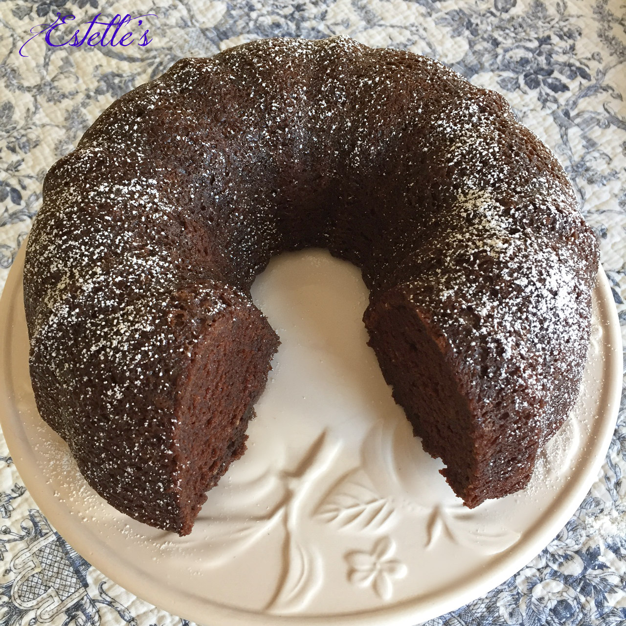 Estelle's HERSHEY'S COCOA BUNDT CAKE