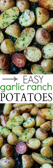 Easy Garlic Ranch Potatoes