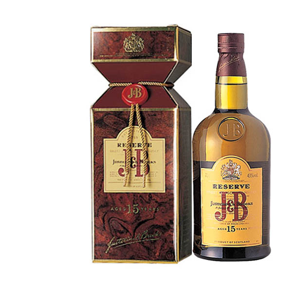 J&B Justerini & Brooks 12 ans d'âge Exception Blended Malt Whisky