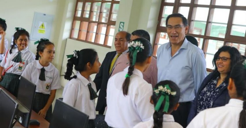 La educación es una responsabilidad compartida, afirma presidente Martín Vizcarra La educación es una responsabilidad compartida, afirma presidente Martín Vizcarra
