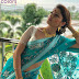Rubi Dilaik Stunning Picture in Blue Saree