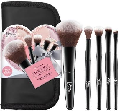 It Cosmetics Face and Eye Essentials Travel Brush Set