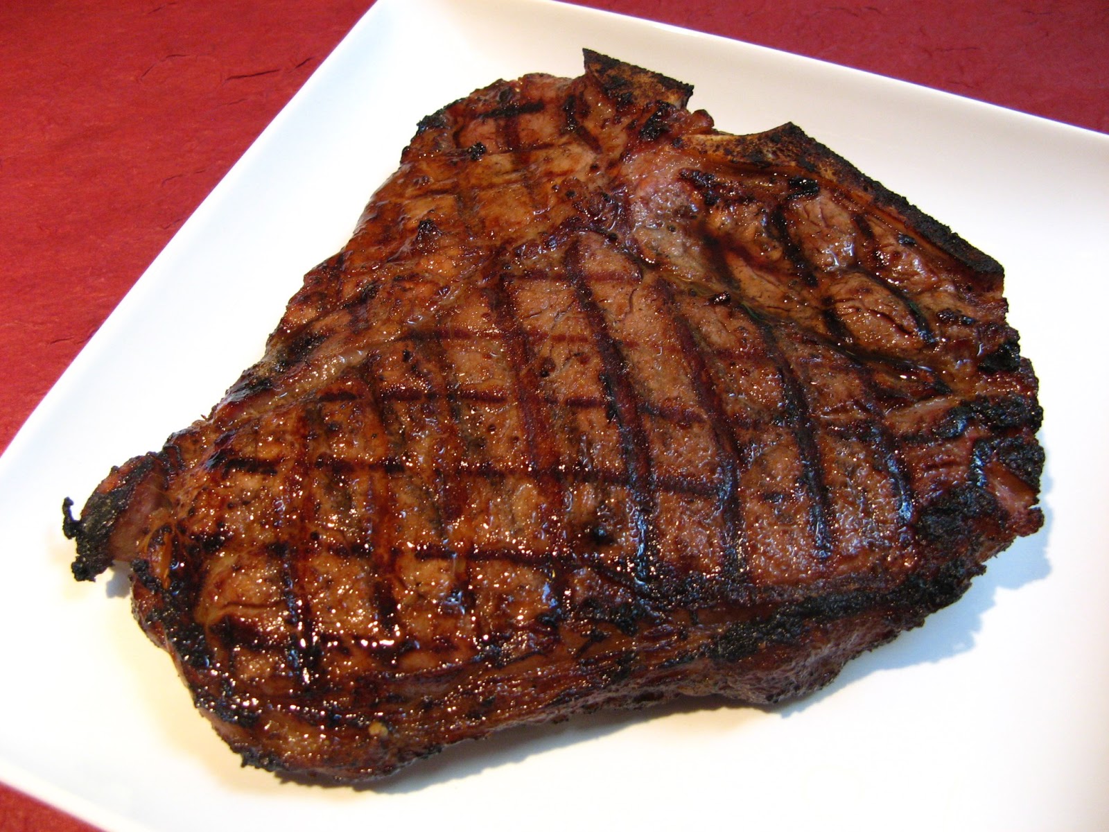 Grilled T Bone Steak For Two Recipe — Dishmaps