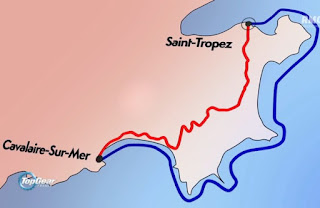 carte du parcours