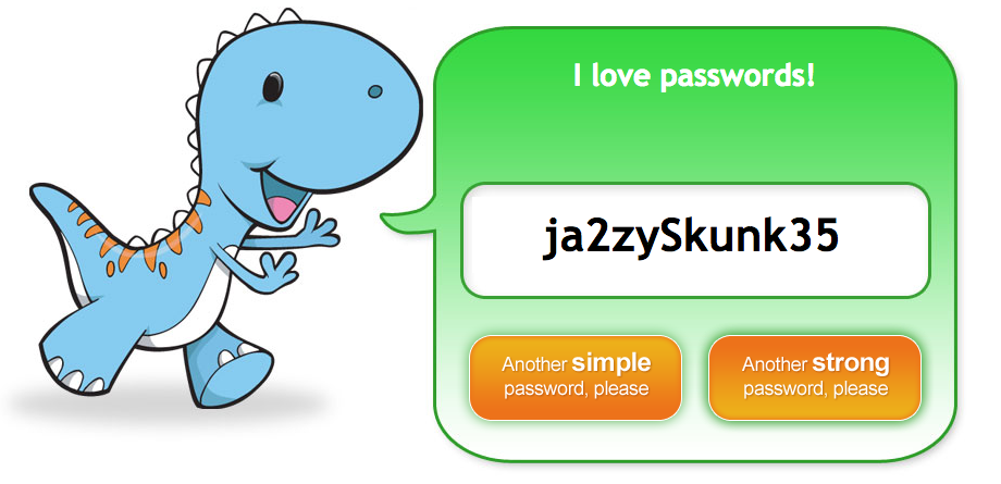 Password here. Simple password.