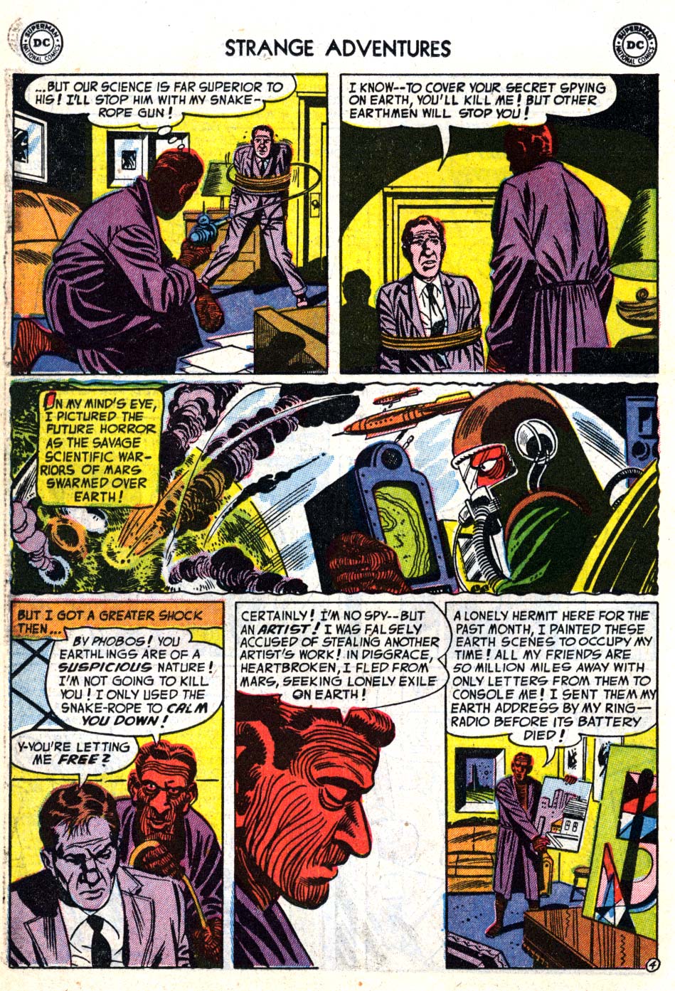 Read online Strange Adventures (1950) comic -  Issue #42 - 14