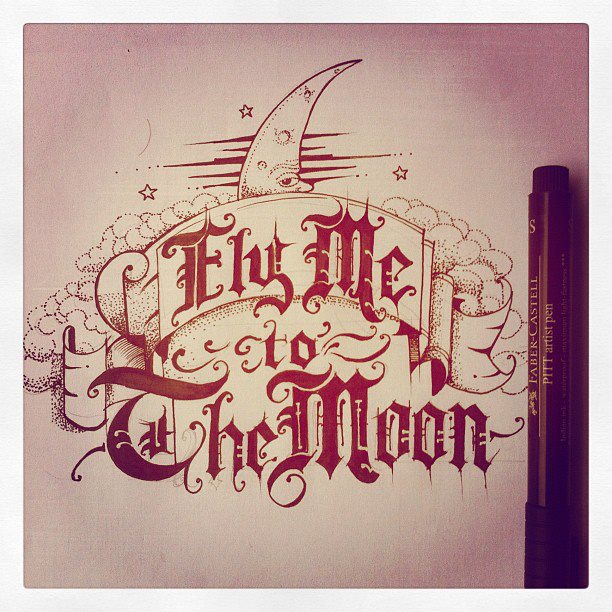 Calligraphy and Sketchbook