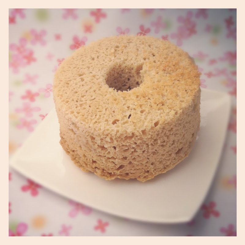 carrie bake carrie cook carrie EAT! Soy Chai Tea Latte Chiffon Cake
