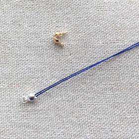 clam shell bead tips for stringing