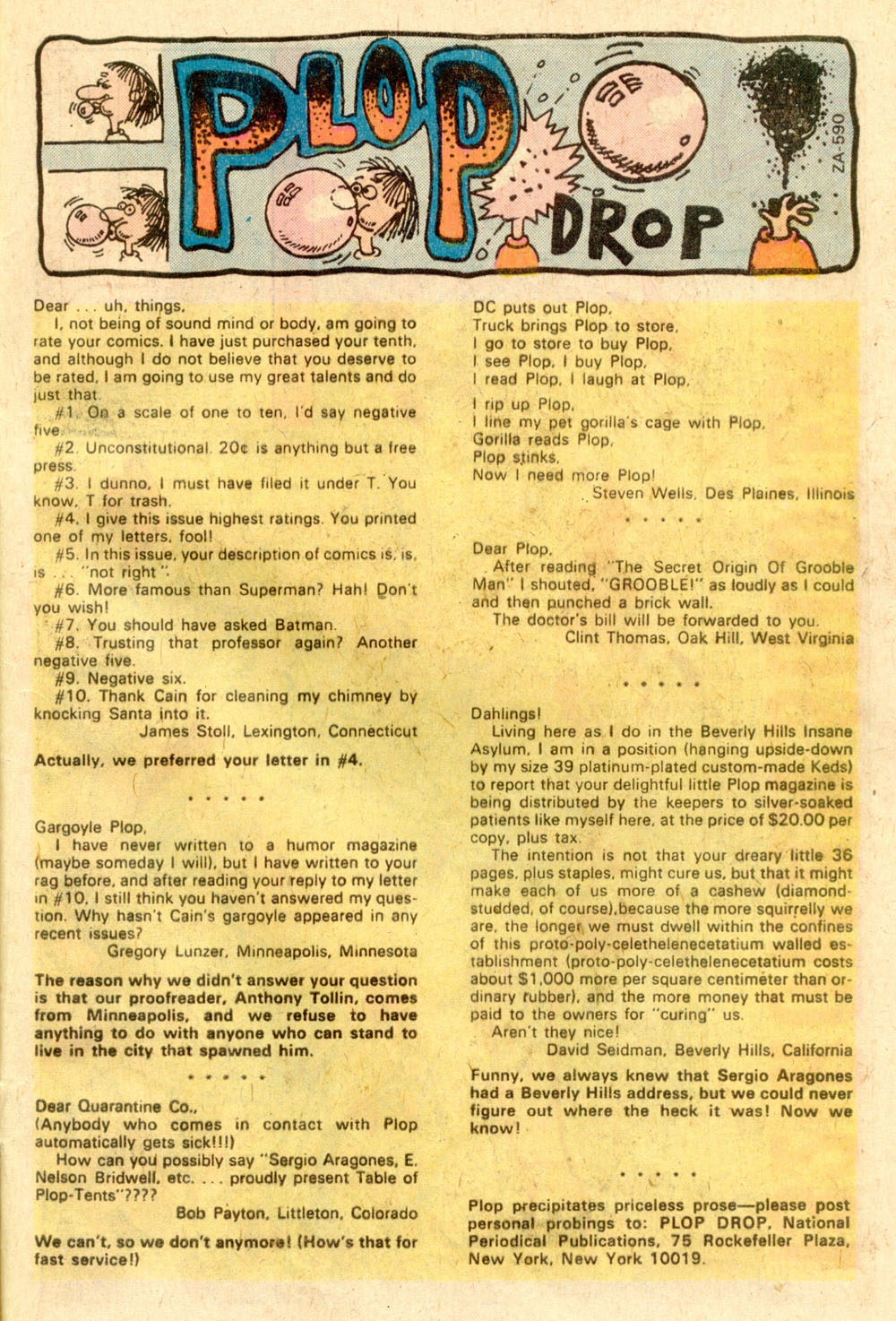 Read online Plop! comic -  Issue #16 - 39