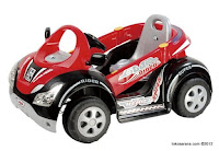 4 Mobil Mainan Aki JUNIOR CH9916 RIDER SUPER HERO dengan Kendali Jauh