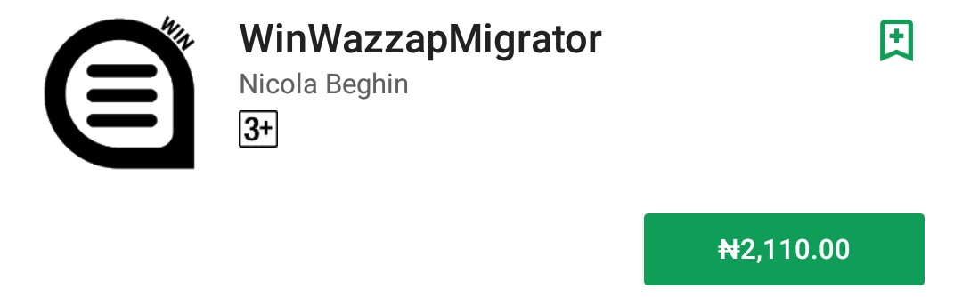 Download winWazzaMigrator for windows phone backups