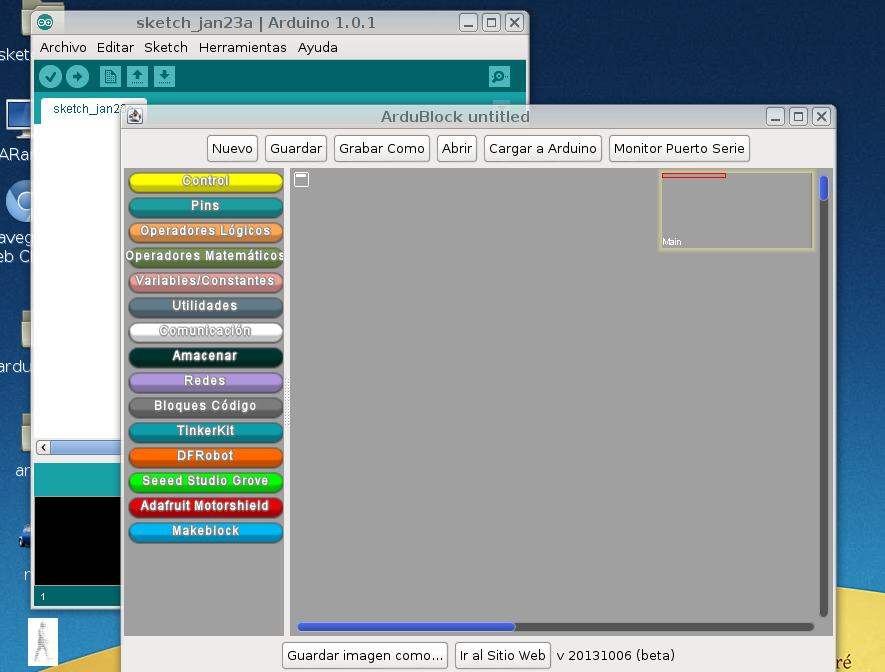 Taller Programación Ardublock: Instalación Ardublock