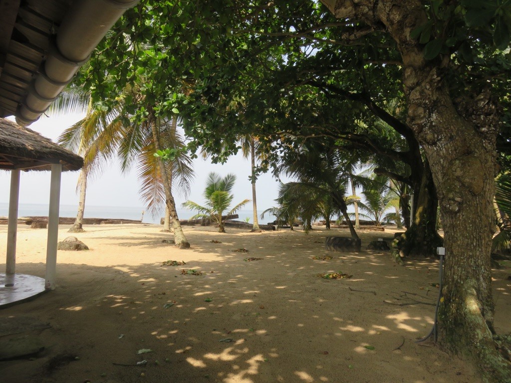 Gabon beach.