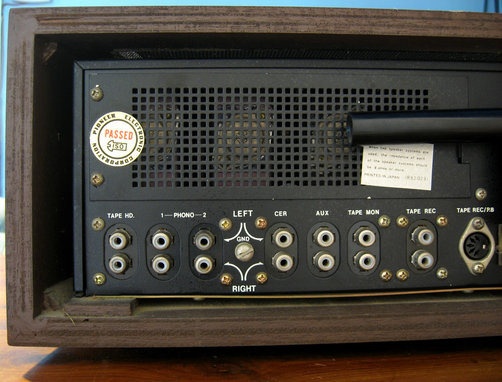 Matt's Vintage Audio Repair Pioneer SX1000TW