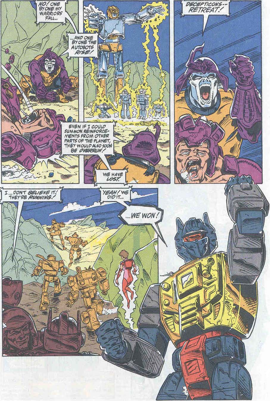 Read online The Transformers (1984) comic -  Issue #80 - 22