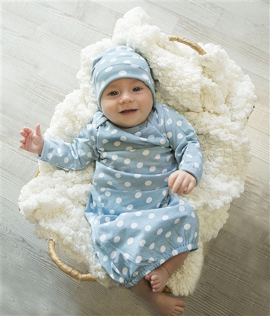 Southern Living: Preppy Style: Matching hospital gown, layette and ...