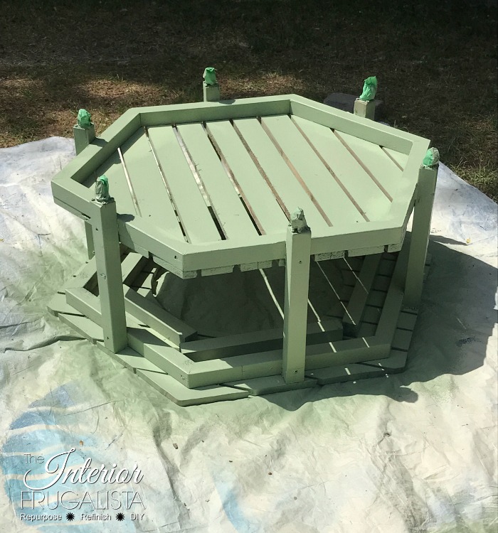 How To Stain Adirondack Furniture The Easy Way! Interior Frugalista