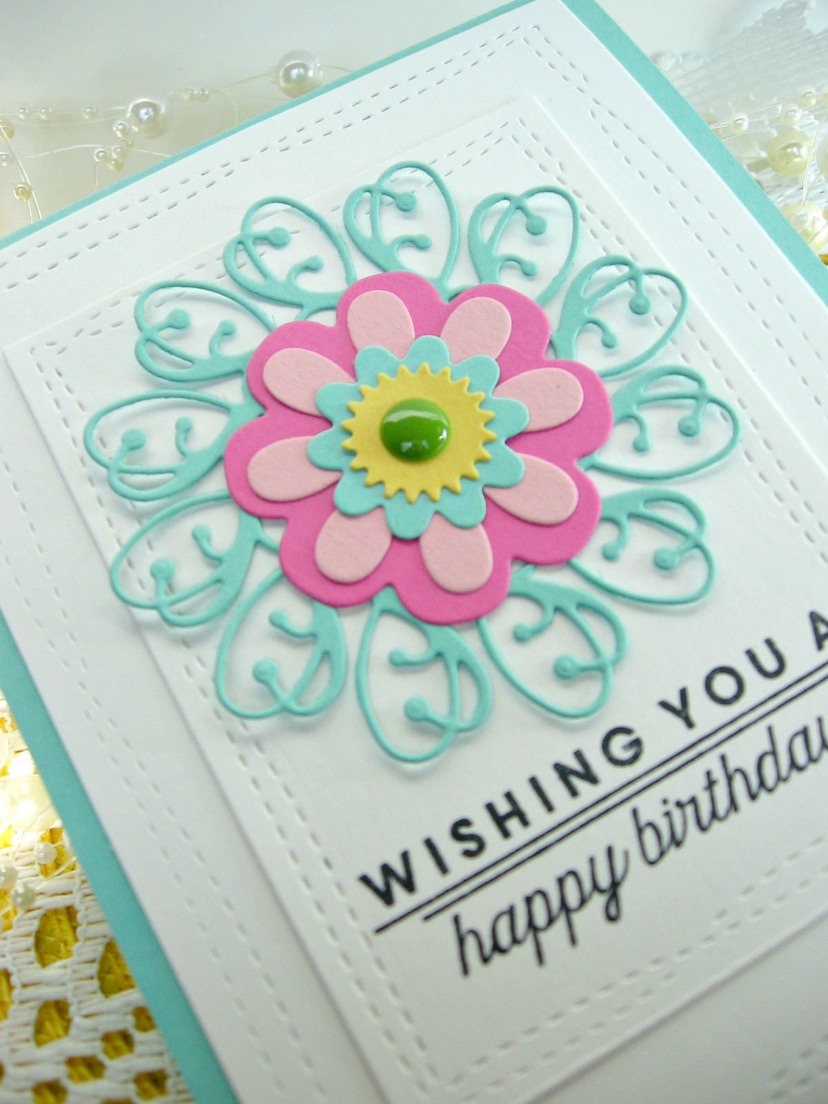 stamping up north with laurie Memory Box Quinn Flourish