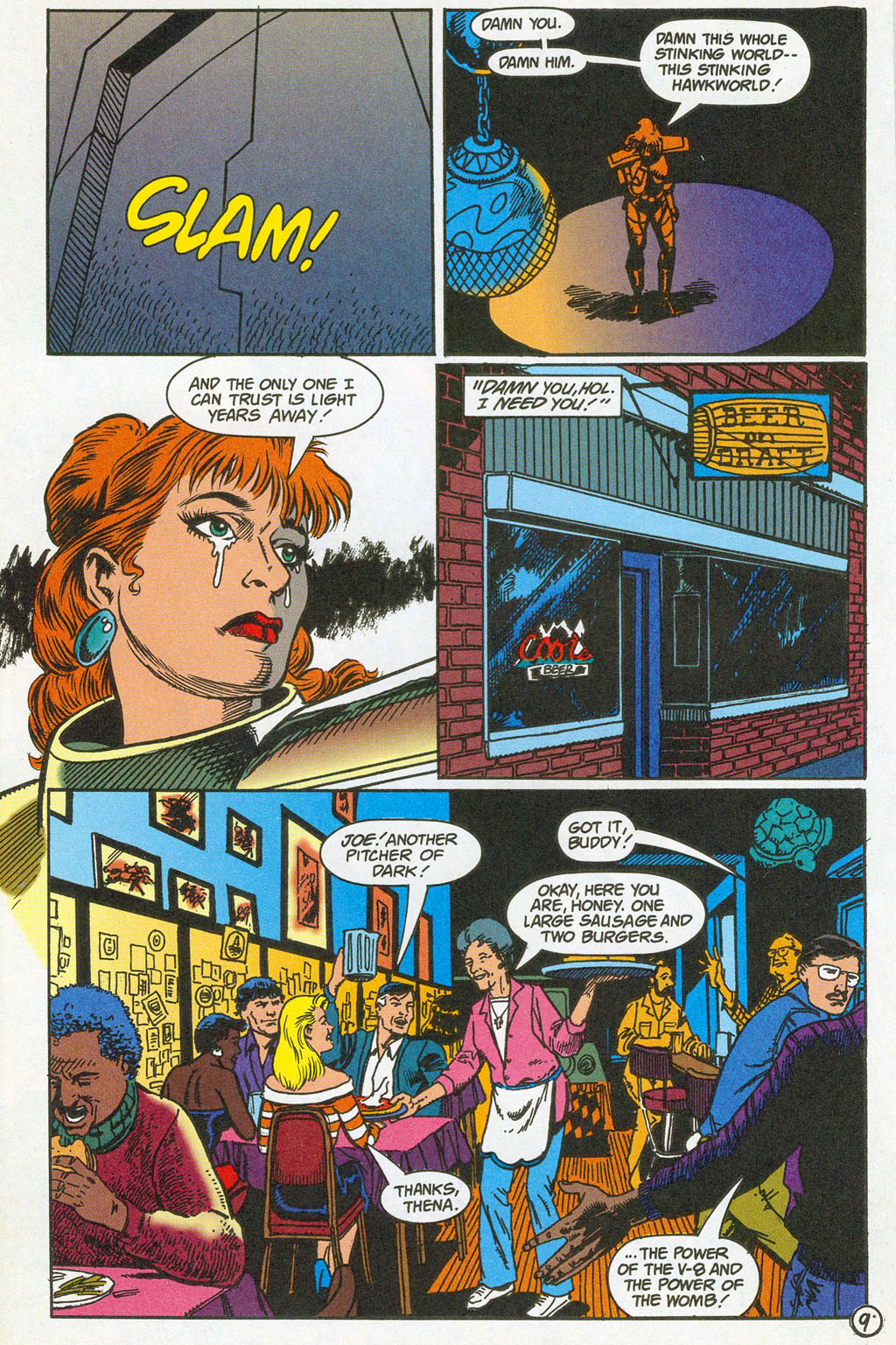 Read online Hawkworld (1990) comic -  Issue #12 - 10