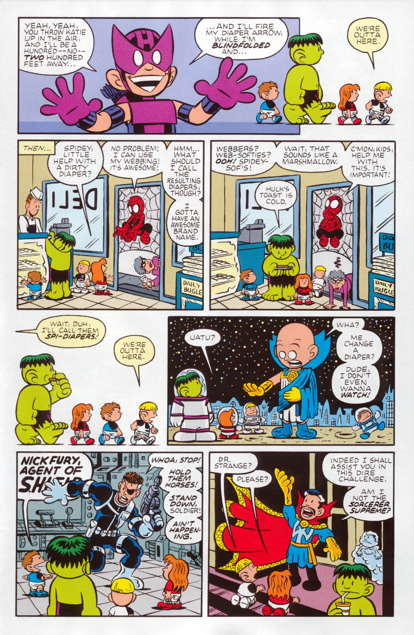 Read online Hulk and Power Pack comic -  Issue #2 - 25