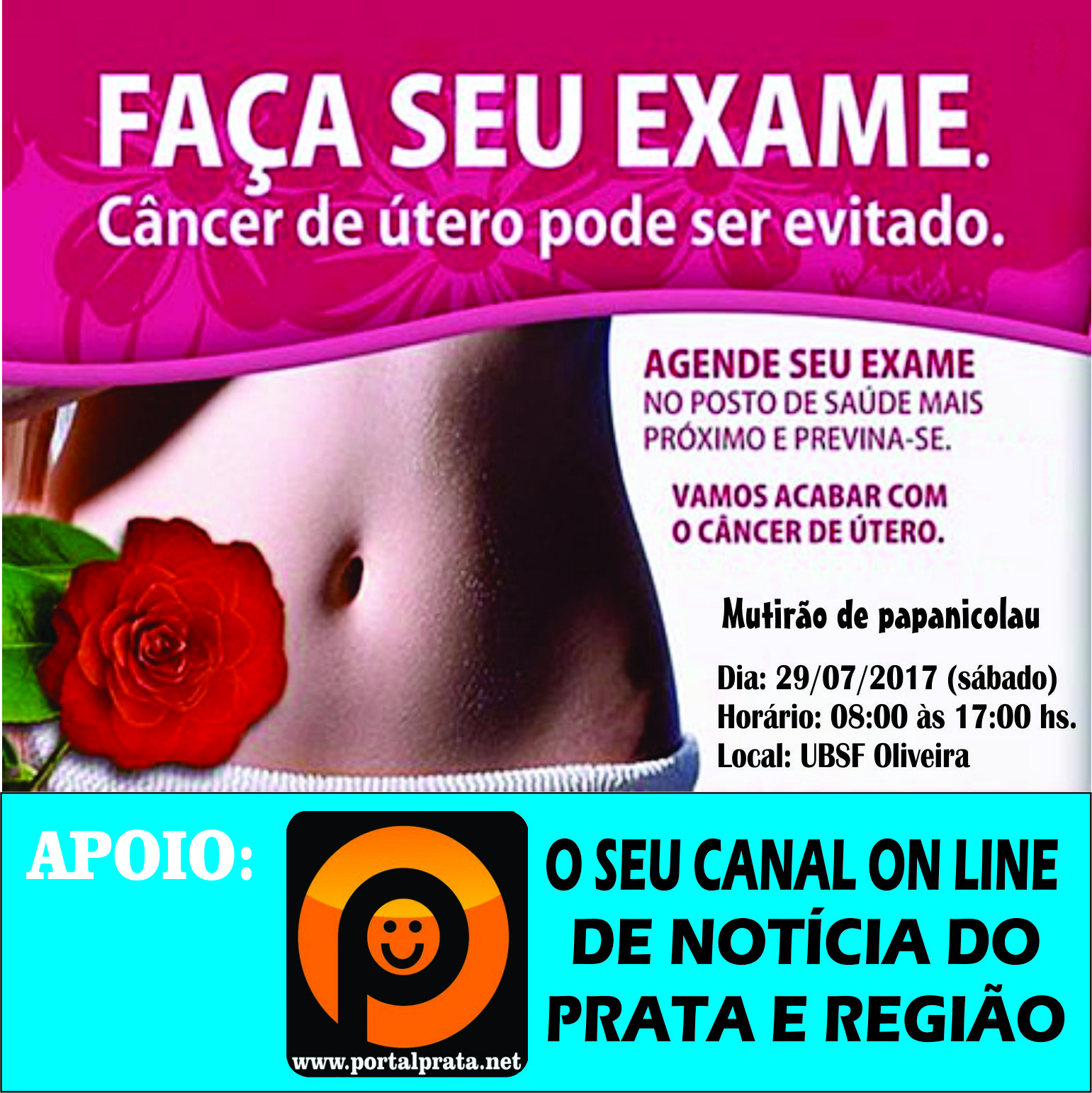 O exame de papanicolau detecta quais doencas